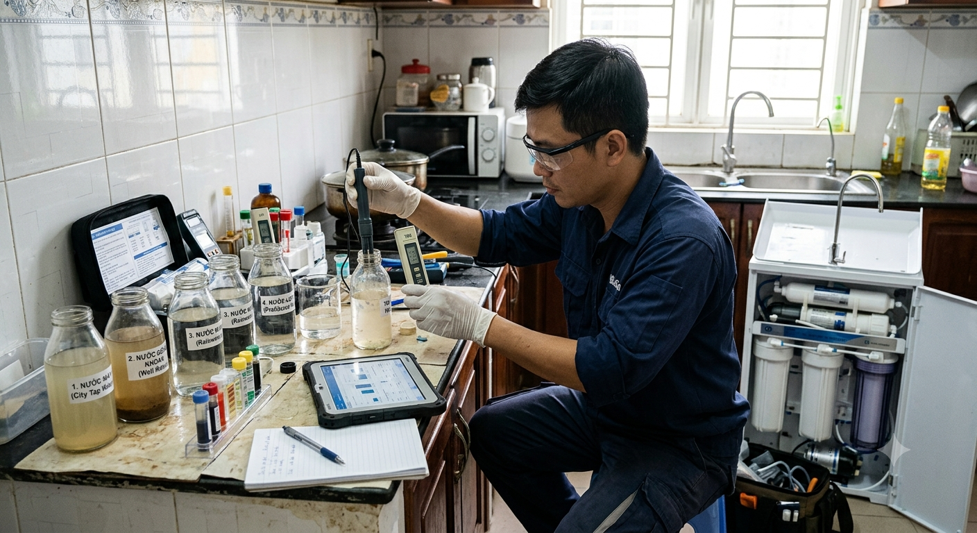 Phân tích chi tiết các loại nguồn nước phù hợp với máy lọc RO